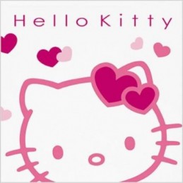 SERVILLETA H. KITTY 33X33...