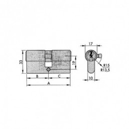 CILINDRO MONOBLOCK 70 LL. IG.