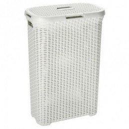CESTO CON TAPA 40L. NATURAL...