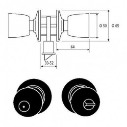 POMO SERIE 3500 UO CM TESA