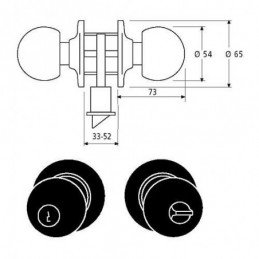 POMO BOLA 3900 UO LP TESA