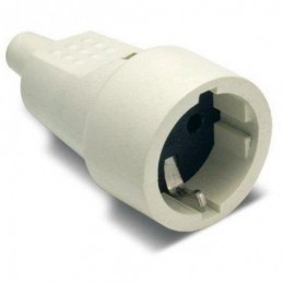 BASE TT 16A-250V PVC GOMA...