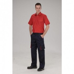PANTALON REFORZADO CARGO AZUL