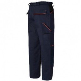 PANTALON SHOT LARGO AZUL M...