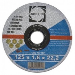 DISCO CORTE INOX CORINTEX...
