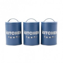 SET BOTES COCINA ACERO...