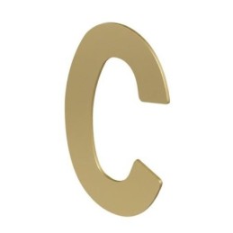 LETRA C ADHESIVA 100X64X2MM...